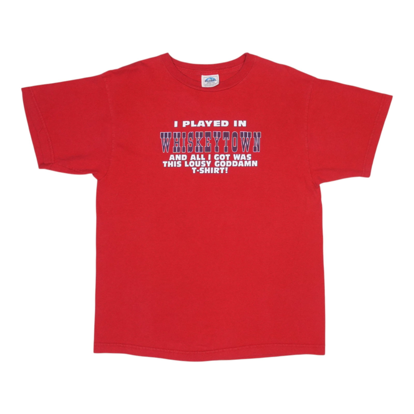 Vintage 1998 Whiskeytown Tour T Shirt Stranger's Almanac Era Red Cotton: Vintage 1998 Whiskeytown Tour T Shirt Stranger's Almanac Era Red Cotton This is an original vintage 1998 Whiskeytown Stranger's Almanac Tour shirt, not a modern reproduction. The shirt features no bac