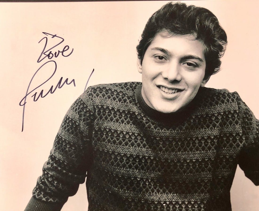 Paul Anka autographed 11x14 black and white photo (1 of 1)