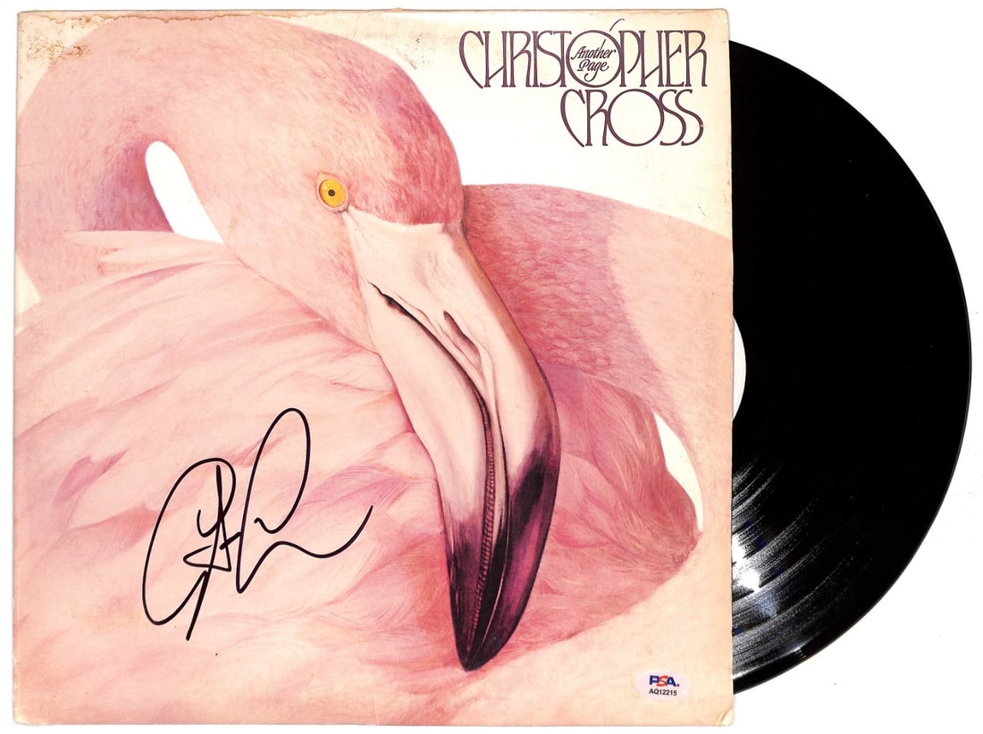 Another Page Album Signed by Christopher Cross with PSA DNA Authentication (1 of 3)