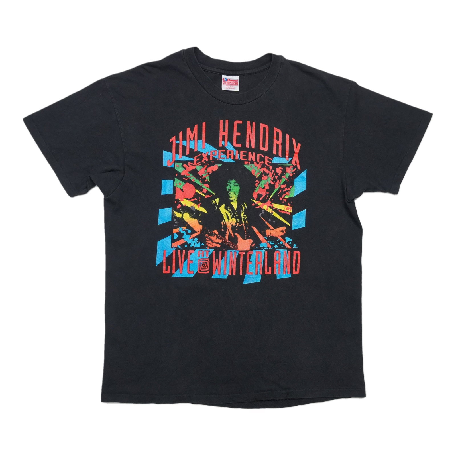 Vintage 1990s Jimi Hendrix Experience black cotton shirt (1 of 4)