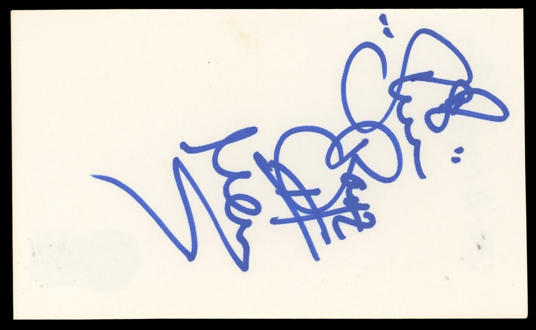 Shawn Stockman Boyz II Men Signed 3x5 Index Card Beckett Authenticated (1 of 2)
