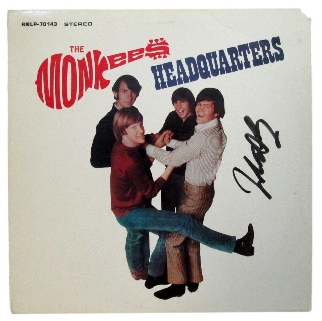 Mickey Dolenz Signed The Monkees Headquarters Album Vinyl JSA Certified: Mickey Dolenz Signed The Monkees Headquarters Album Vinyl JSA Certified Celebrate the legacy of The Monkees with this original 'Headquarters' album cover, personally signed by Mickey Dolenz, the belov