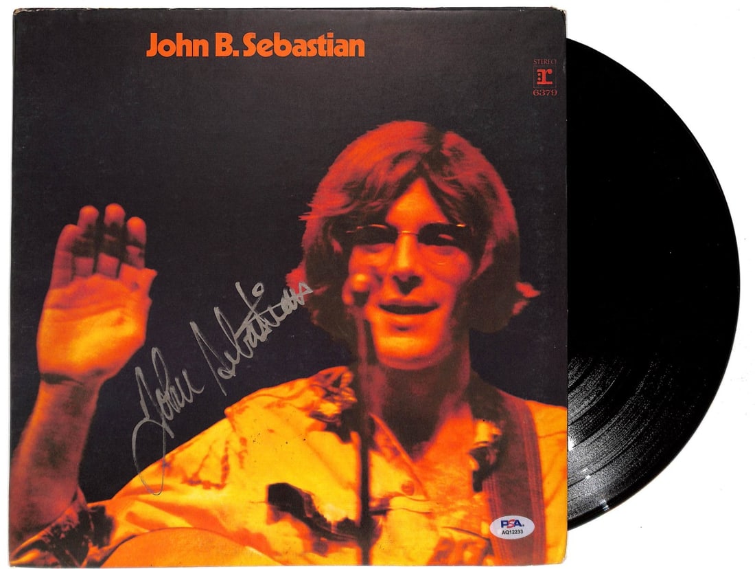 John Sebastian Signed Album with PSA DNA Authentication (1 of 3)