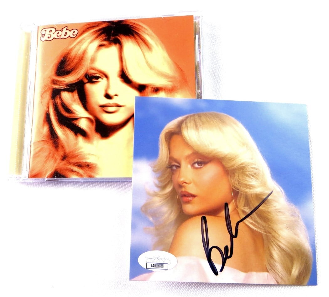Autographed Bebe Rexha CD Insert With Disc JSA Authenticated (1 of 2)
