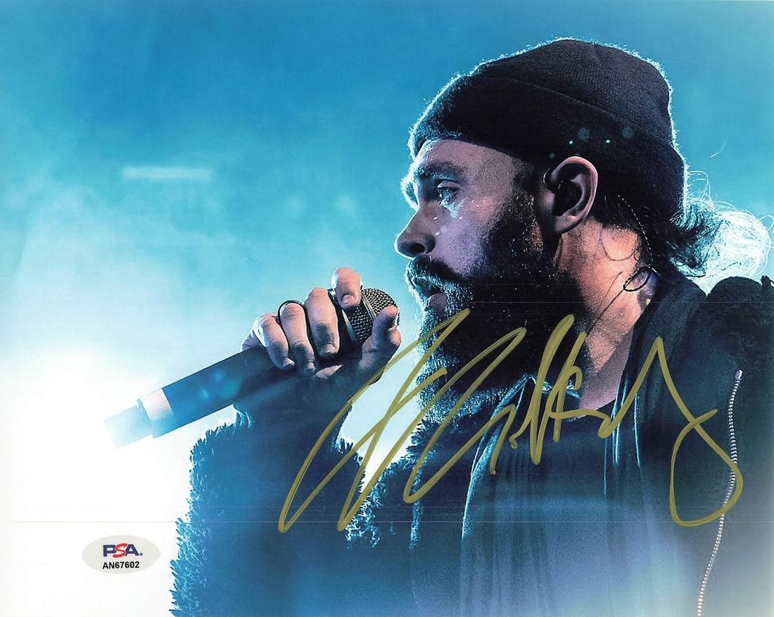 Mikky Ekko Signed 8x10 Photo Autographed PSA/DNA Certified: Mikky Ekko Signed 8x10 Photo Autographed PSA/DNA Certified This is an original 8x10 photograph featuring the signed autograph of musician Mikky Ekko. The signature has been authenticated by PSA/DNA, e