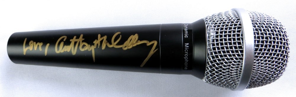 Microphone Signed by Ann Hampton Callaway JSA Authenticated Jazz Collectible (1 of 4)