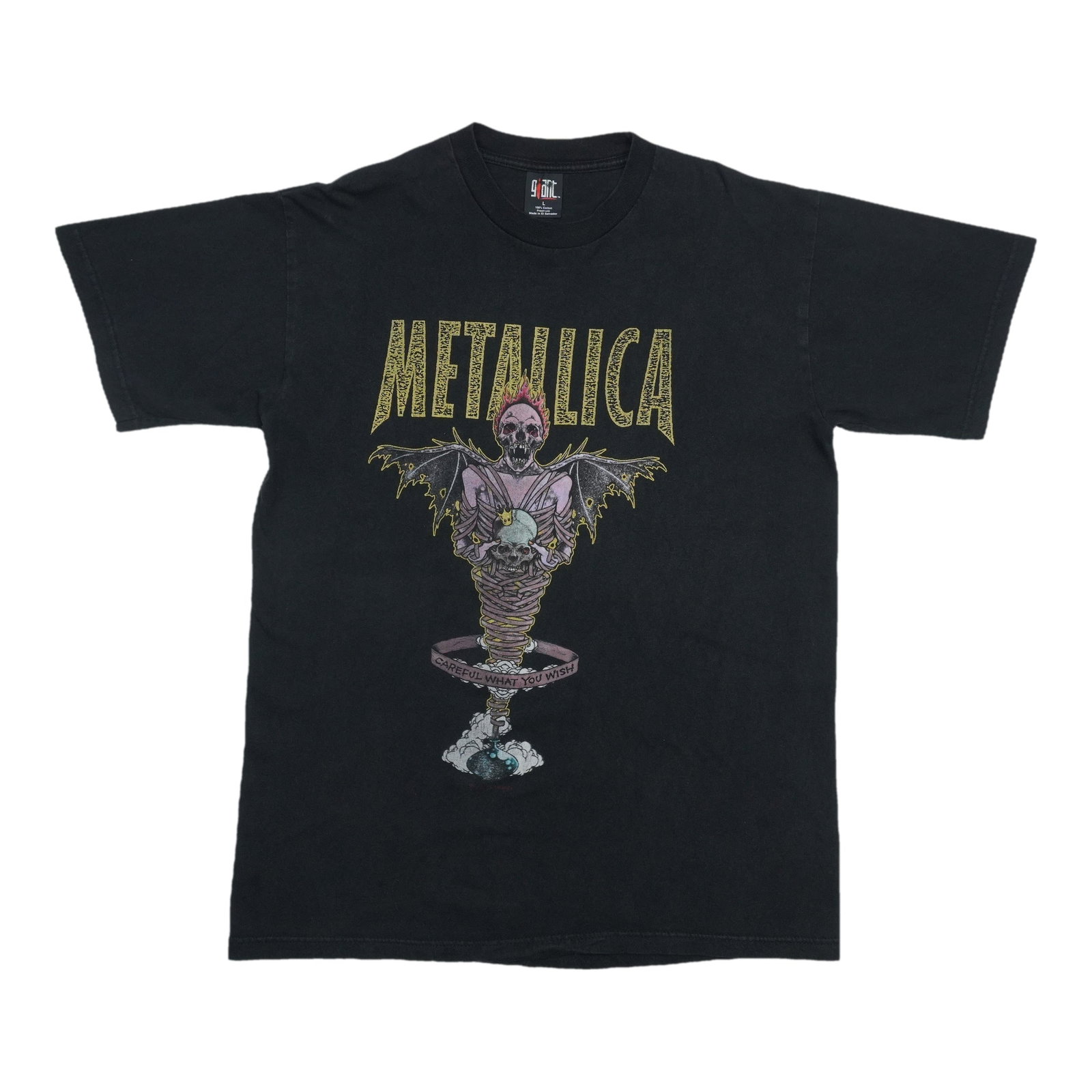 Vintage 1996 Metallica Load King Nothing Black Cotton Shirt (1 of 5)