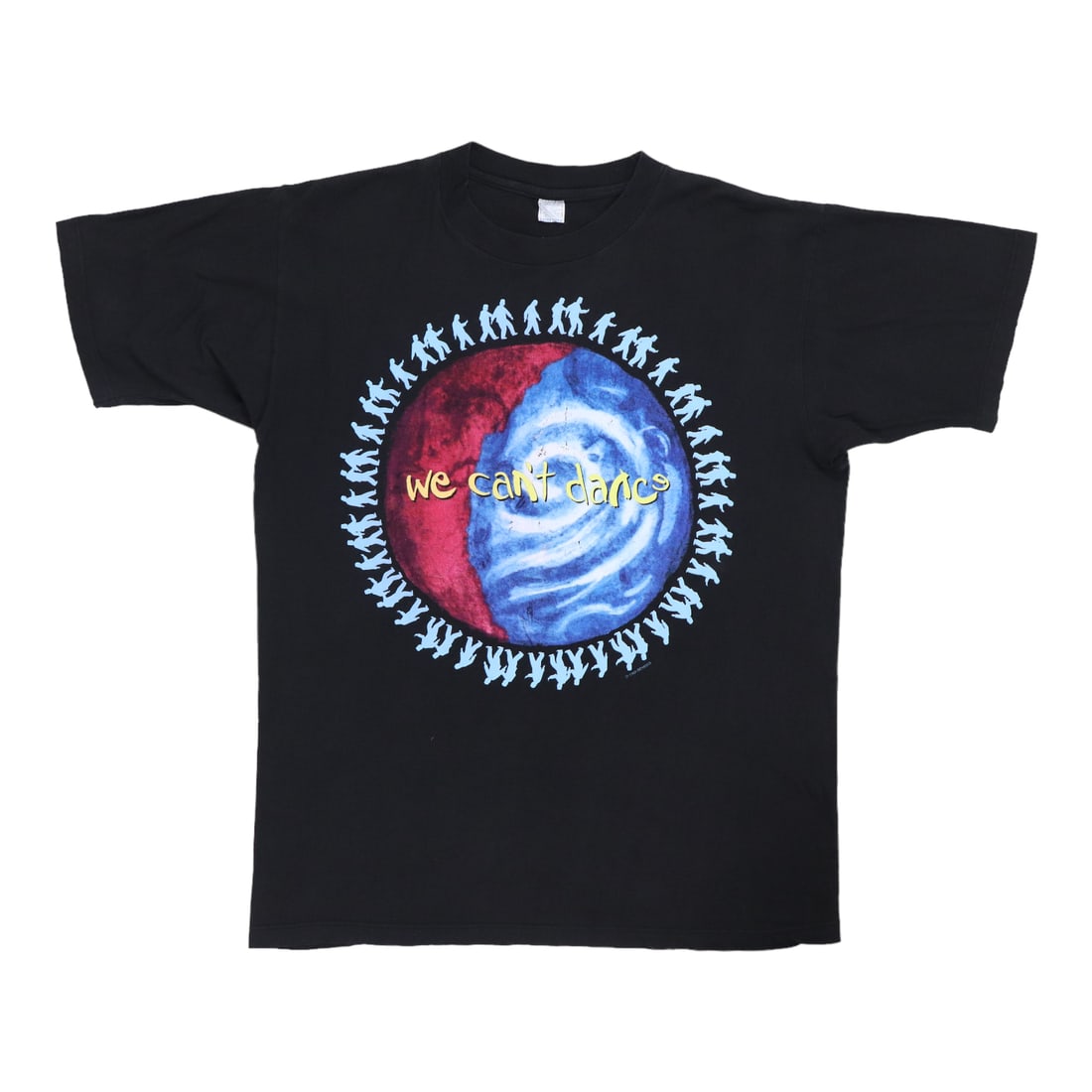 Vintage 1992 Genesis We Can't Dance Tour Black Extra Large Cotton Shirt (1 of 6)