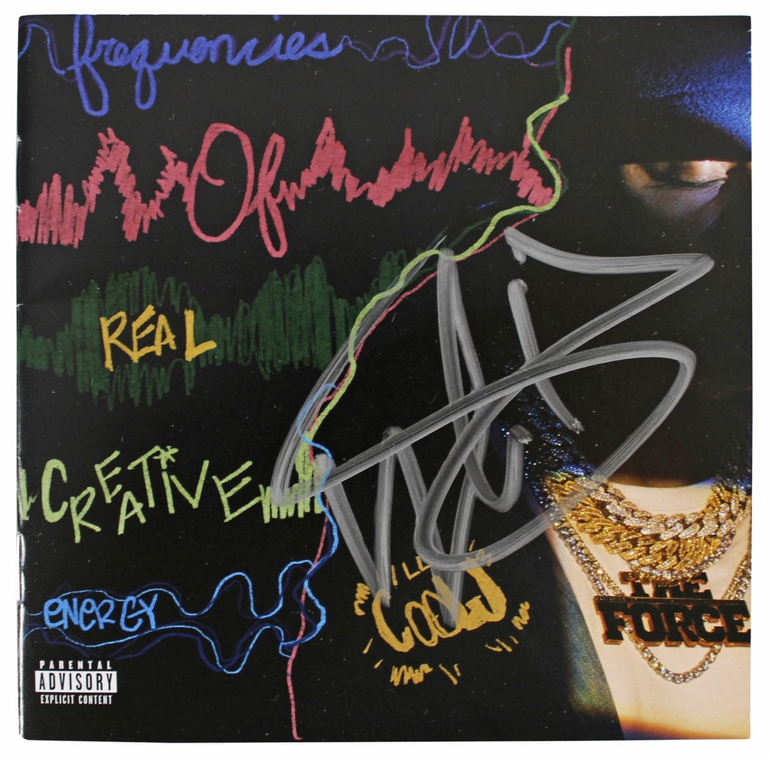 L.L. Cool J. Signed The Force CD Insert with Disk BAS Authenticated - 2