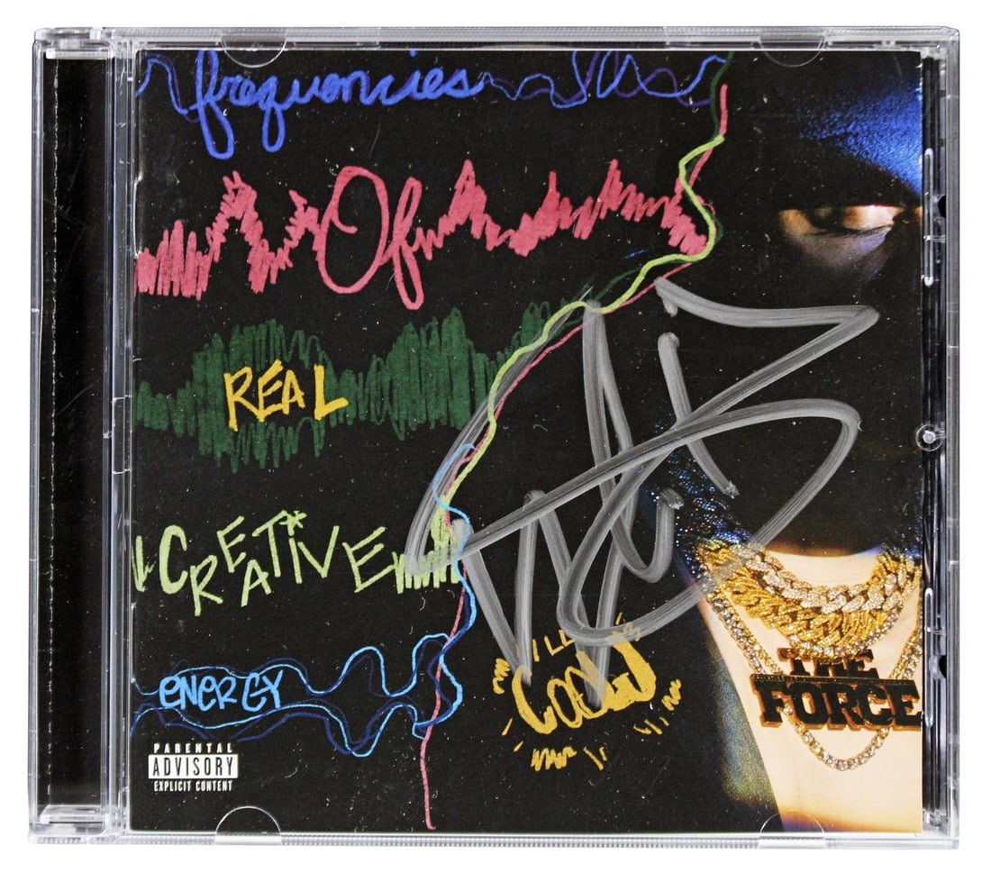 L.L. Cool J. Signed The Force CD Insert with Disk BAS Authenticated - 6