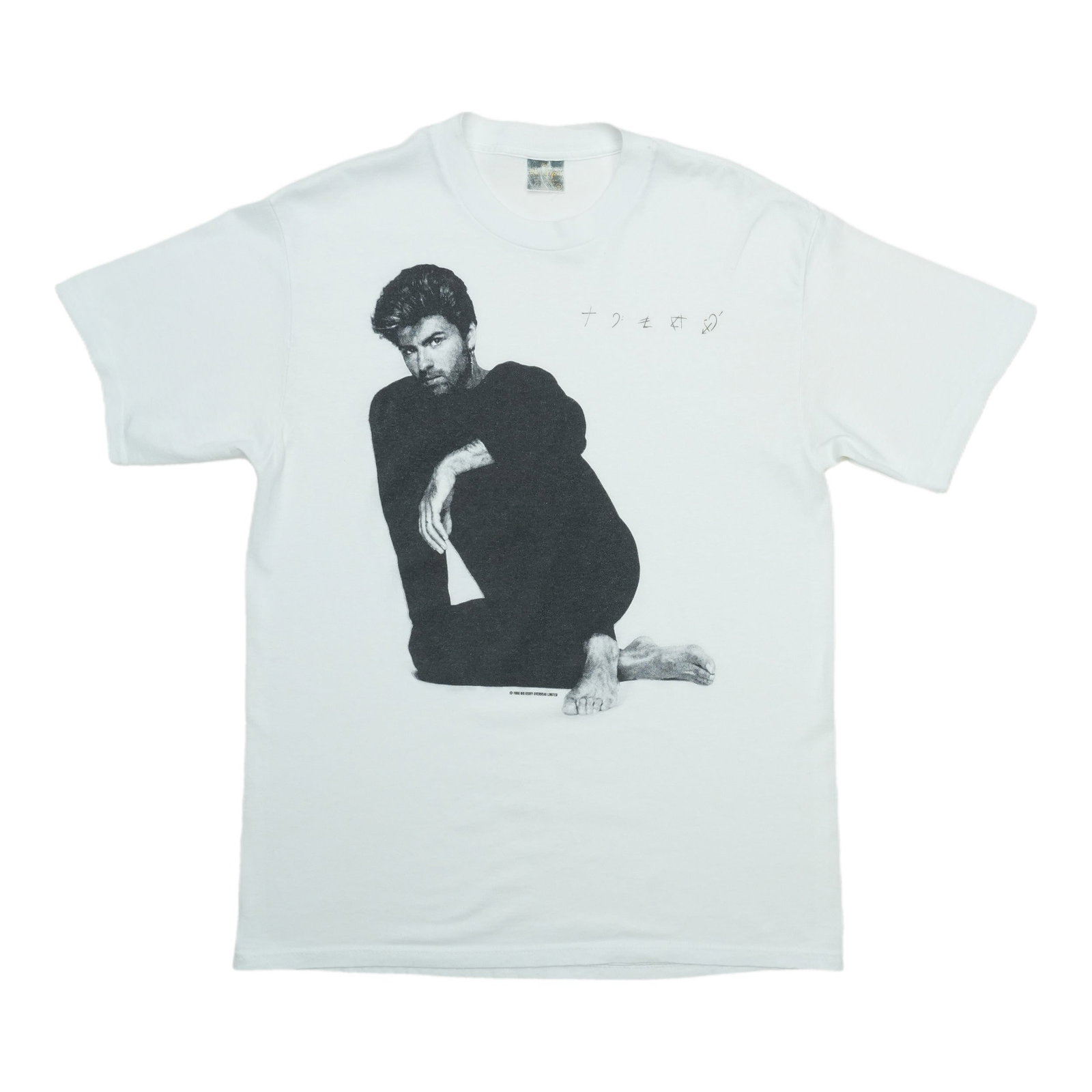 Vintage George Michael Faith White Cotton Shirt XL 1988 (1 of 4)