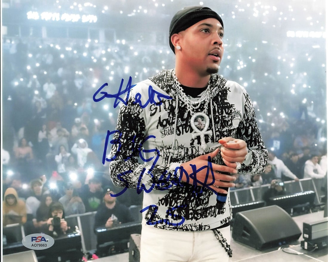 G Herbo 8x10 Signed Photo Autographed PSA/DNA Authentic: G Herbo 8x10 Signed Photo Autographed PSA/DNA Authentic This listing features a professionally printed 8x10 photograph autographed by the renowned rapper G Herbo. The signature has been authenticated 