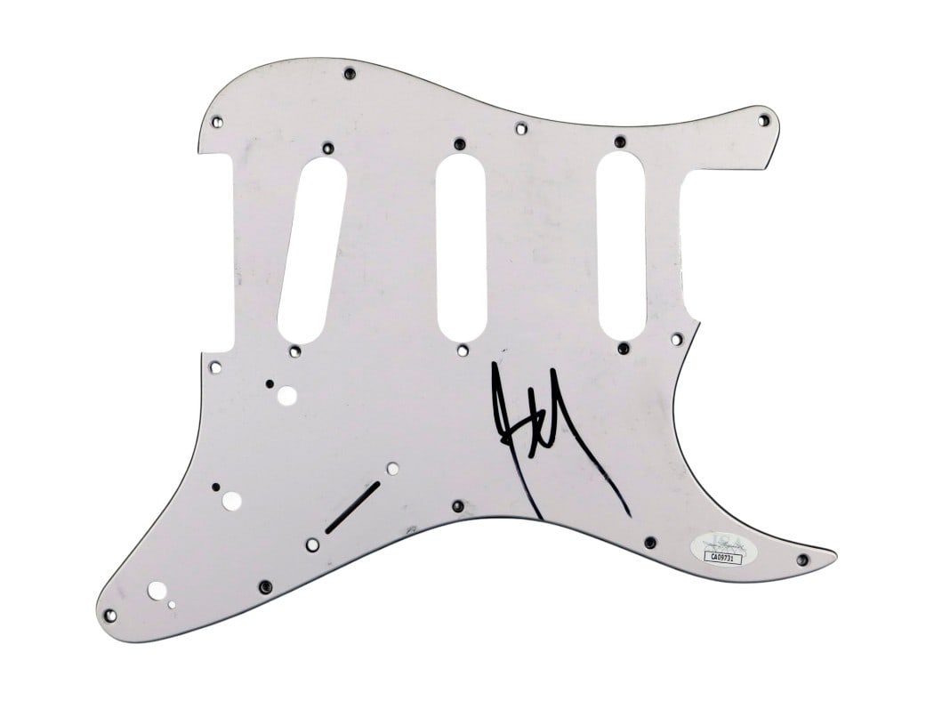 John 5 Autographed Guitar Pickguard Motley Crue JSA Certified (1 of 3)