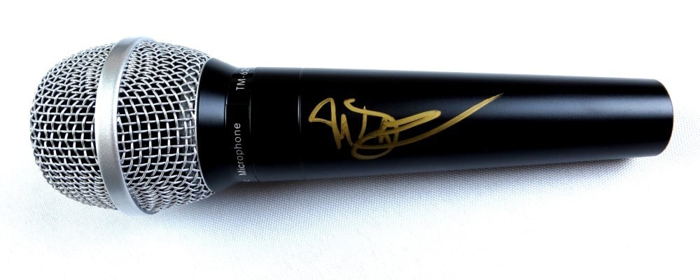 Beckett Authenticated Ruben Studdard Autographed Microphone from American Idol (1 of 3)