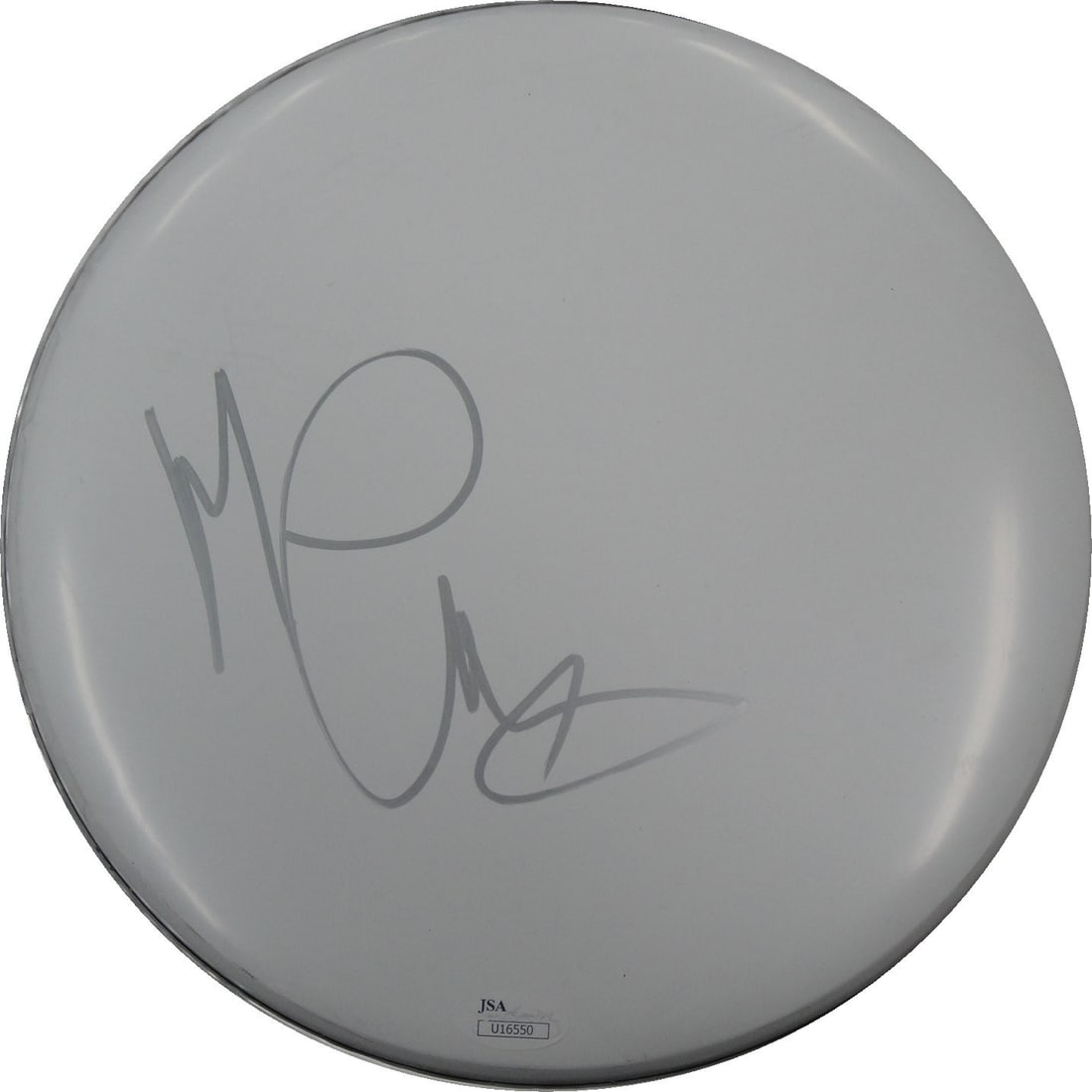 Michael Anthony Signed Drumhead Authenticated by JSA Van Halen (1 of 3)