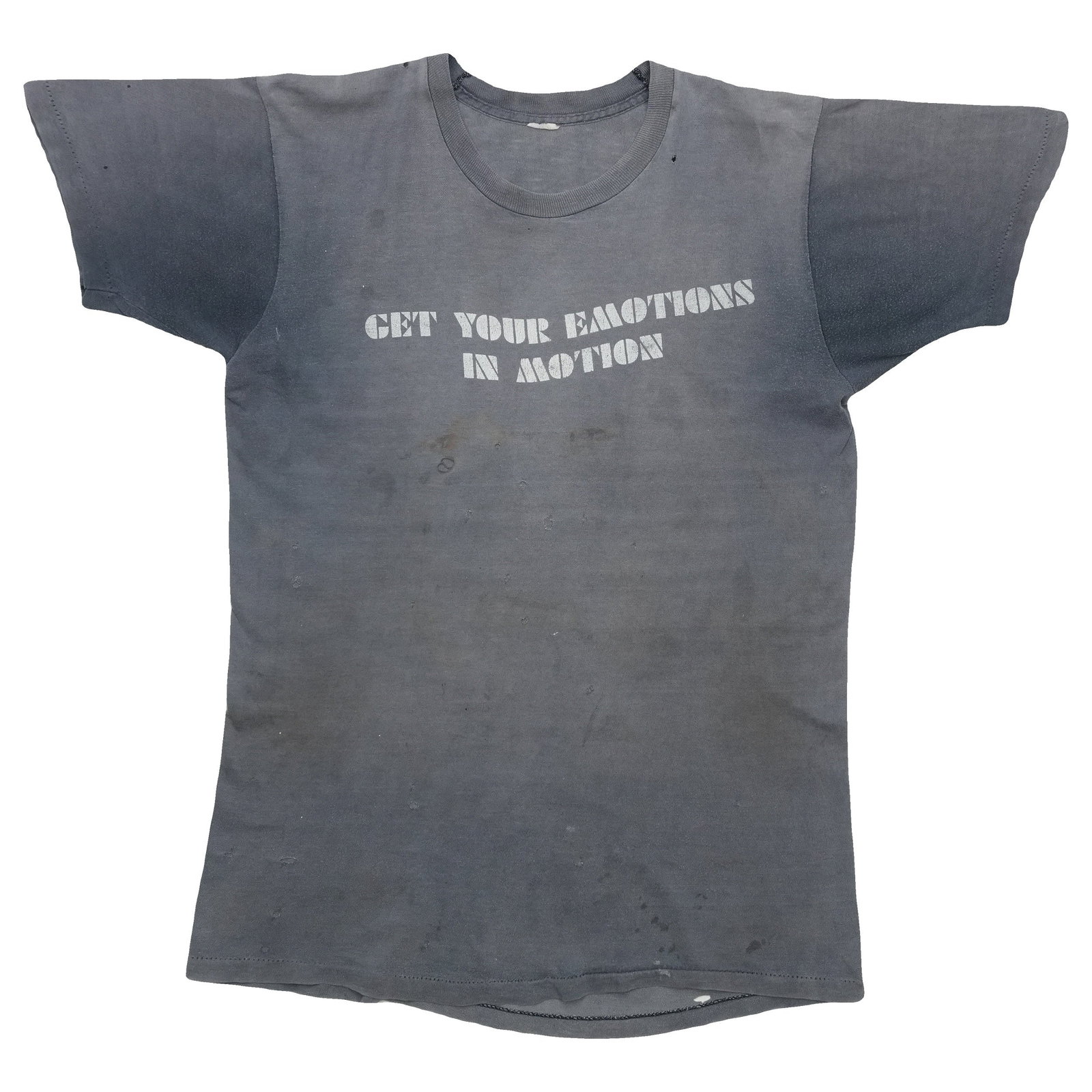 Vintage 1983 Concert Shirt Billy Squier Emotions in Motion Tour Black Cotton (1 of 4)