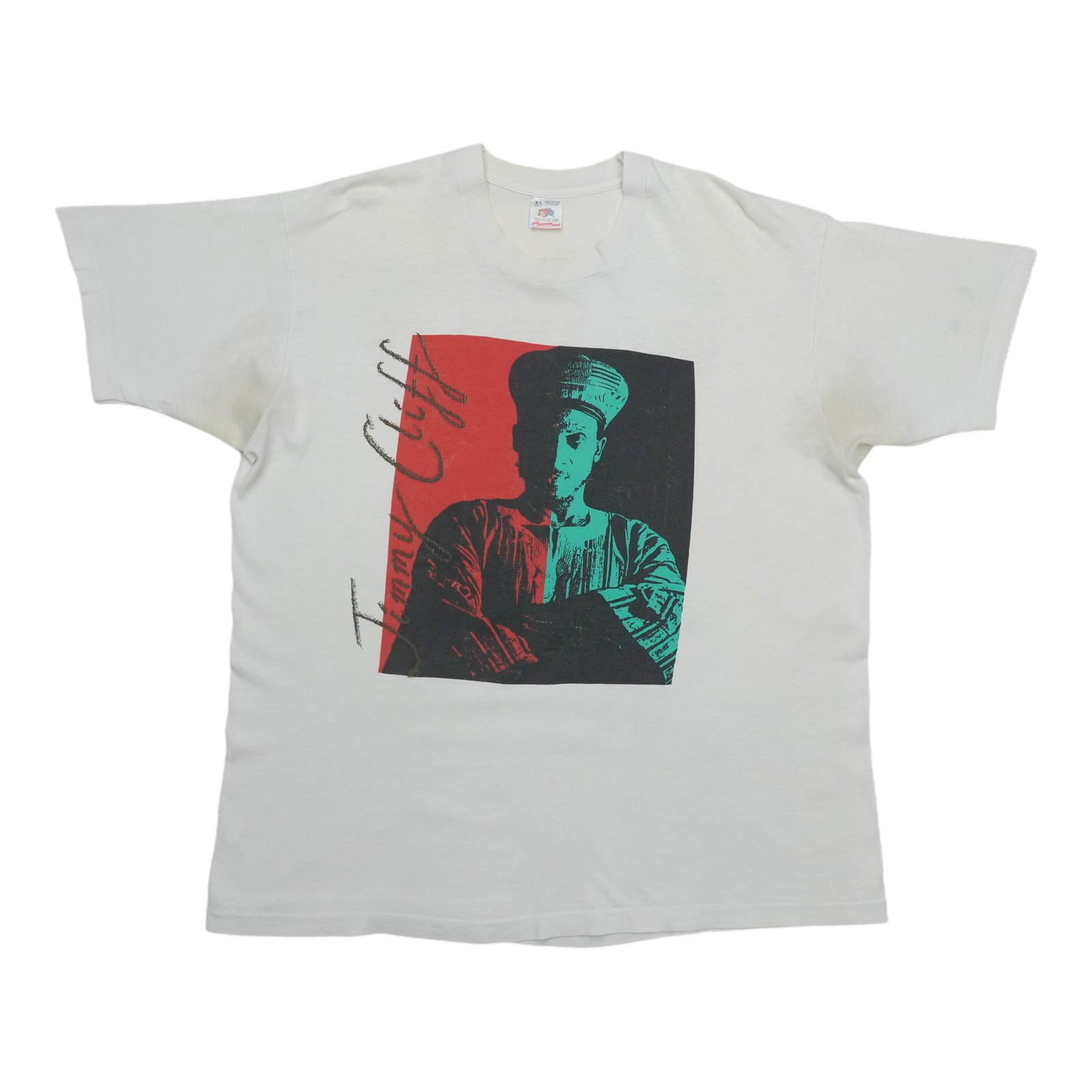 Vintage Jimmy Cliff 1992 World Beat Tour Cotton Shirt (1 of 12)