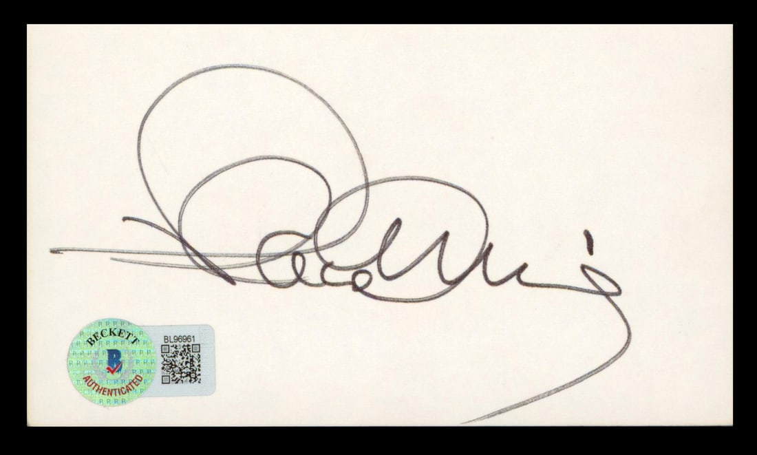 Placido Domingo Signed 3x5 Index Card The Three Tenors BAS Authenticated: Placido Domingo Signed 3x5 Index Card The Three Tenors BAS Authenticated This authentic 3x5 index card features the signature of Placido Domingo, a renowned member of The Three Tenors. The autograph i