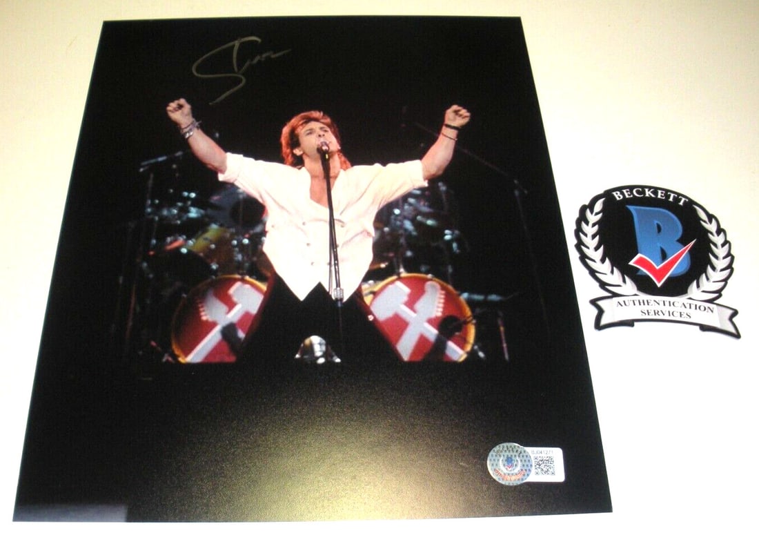 Steve Walsh Autographed 8x10 Photo with Beckett COA Kansas Band (1 of 1)