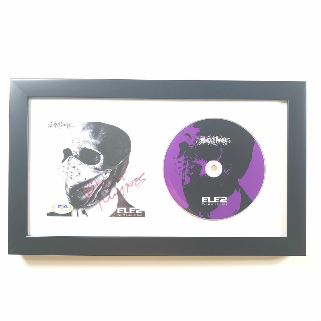 Framed Busta Rhymes signed CD booklet PSA DNA authenticated (1 of 3)
