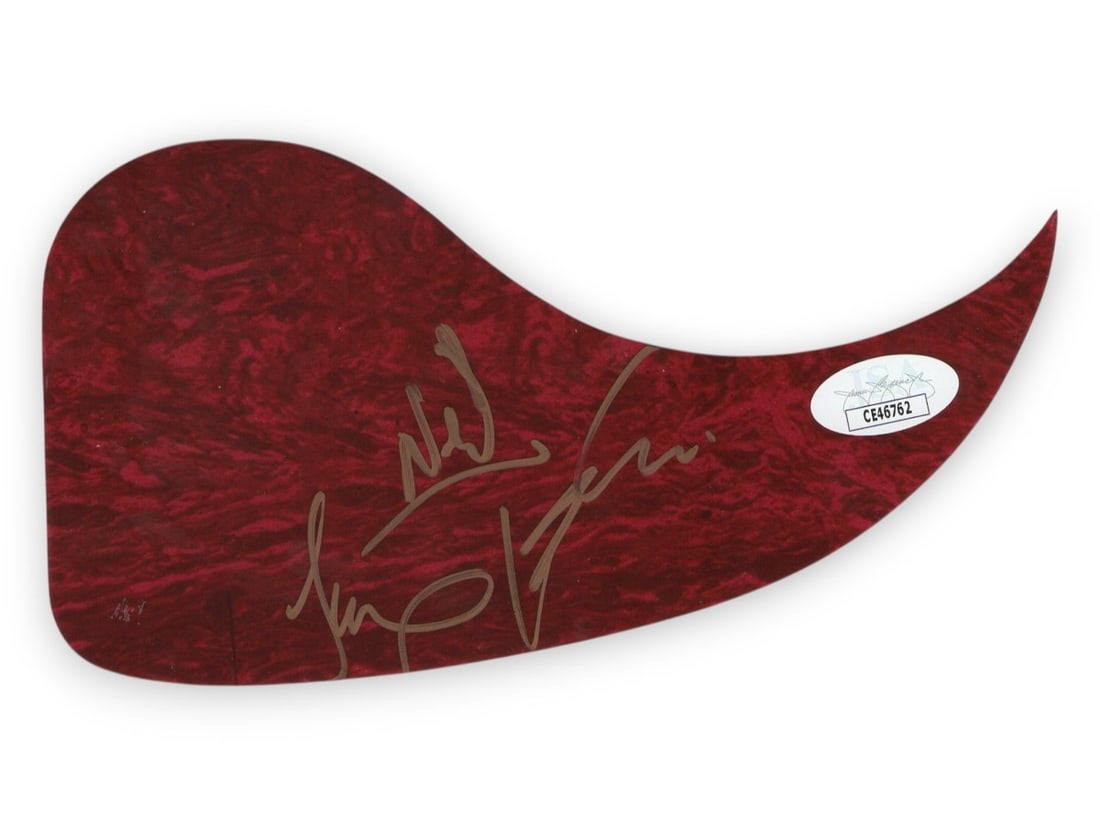 The Cadillac Three Autographed Guitar Pickguard JSA Certified (1 of 1)