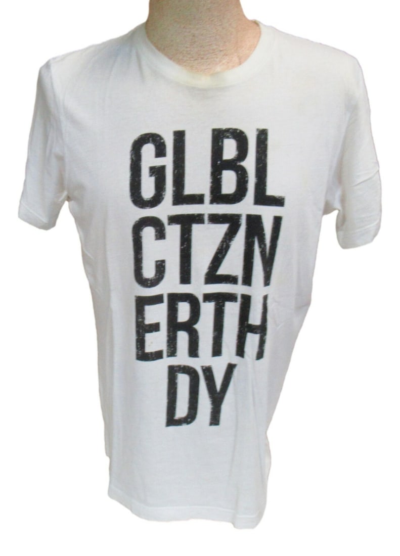 Canvas Large White Global Citizen Festival 2015 Music Tee Washington DC (1 of 3)
