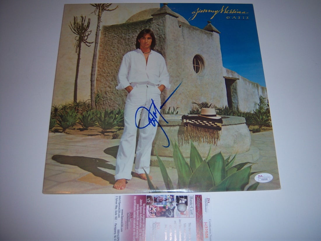 Signed Jim Messina Oasis LP Record Album with JSA Certificate (1 of 1)