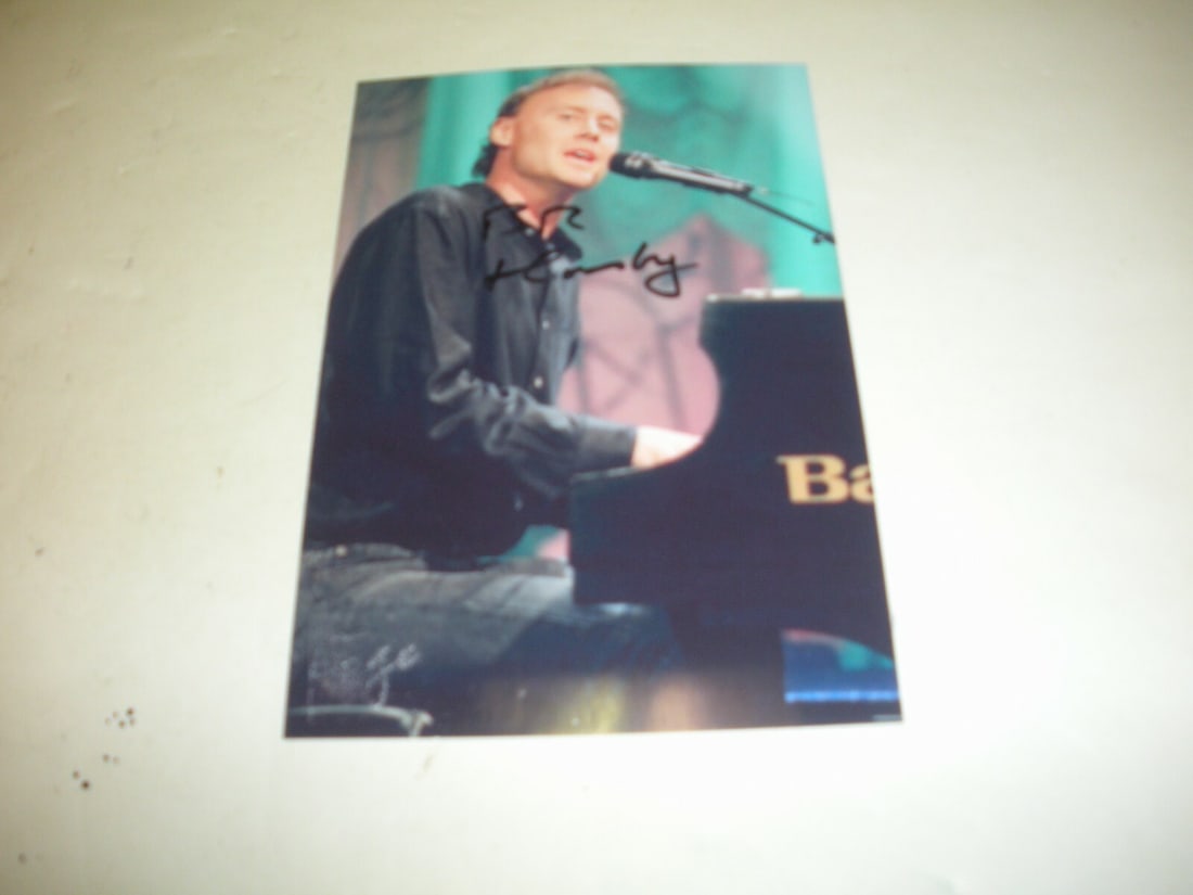 Signed Bruce Hornsby 4x6 Photo with COA Grateful Dead Pianist (1 of 1)