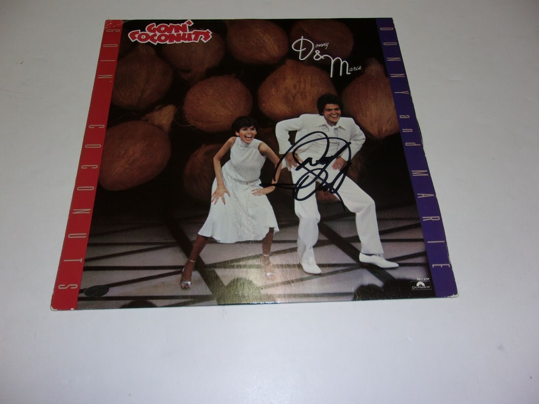 Signed Goin' Coconuts LP Album Featuring Donny Osmond with Holographic Autograph (1 of 1)