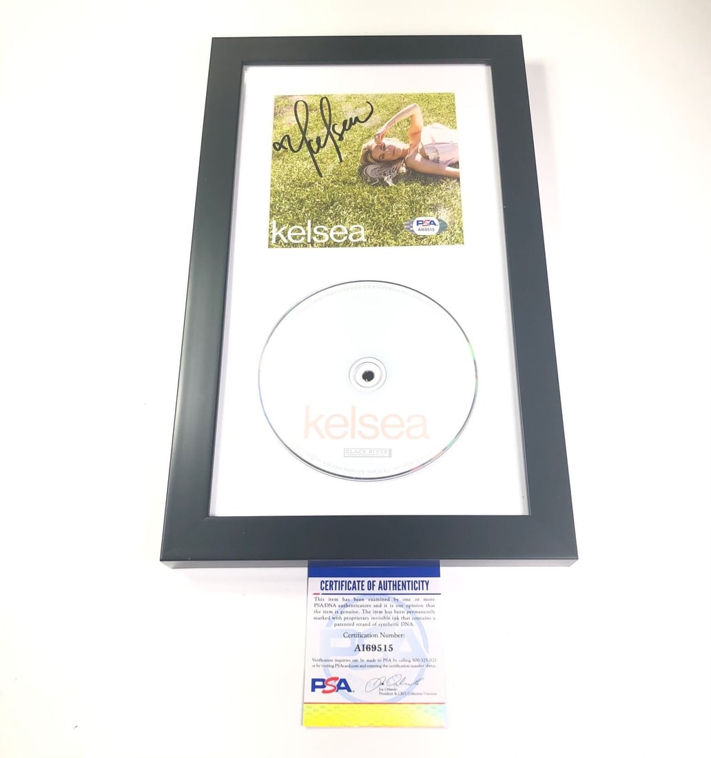 Kelsea Ballerini Signed CD Cover Framed PSA DNA Certified (1 of 3)
