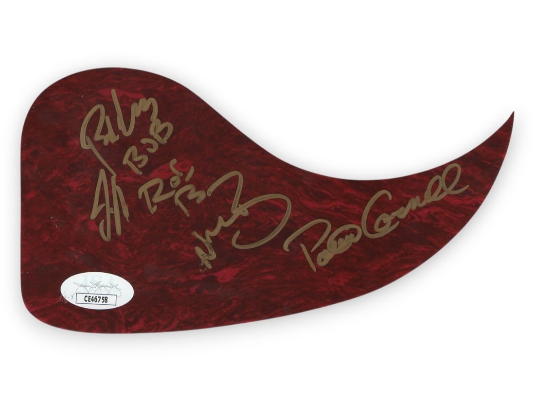 Blackjack Billy Signed Autographed Guitar Pickguard JSA Certified (1 of 1)
