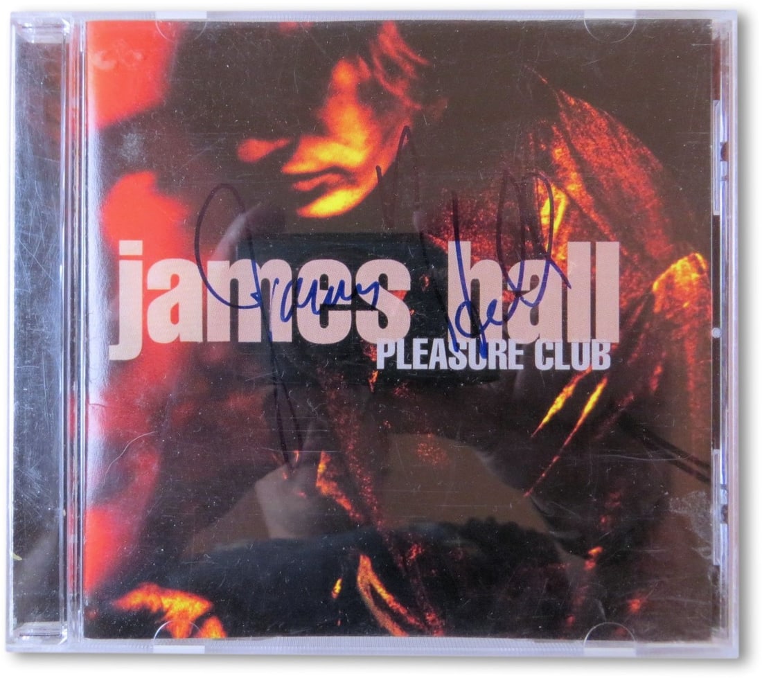 James Hall JSA Authenticated Signed Pleasure Club CD Insert Cover: James Hall JSA Authenticated Signed Pleasure Club CD Insert Cover This is a pre-owned CD insert cover autographed by James Hall, associated with Pleasure Club. The autograph has been authenticated by 