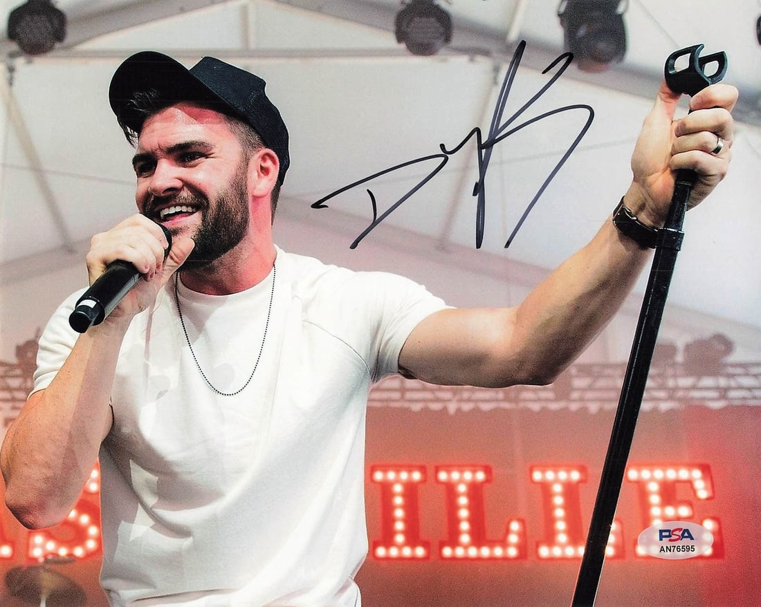 Dylan Scott Autographed 8x10 Photo PSA/DNA Certified Original: Dylan Scott Autographed 8x10 Photo PSA/DNA Certified Original This is an original 8x10 photograph of singer Dylan Scott, featuring his authentic signature. The autograph has been verified by PSA/DNA, 