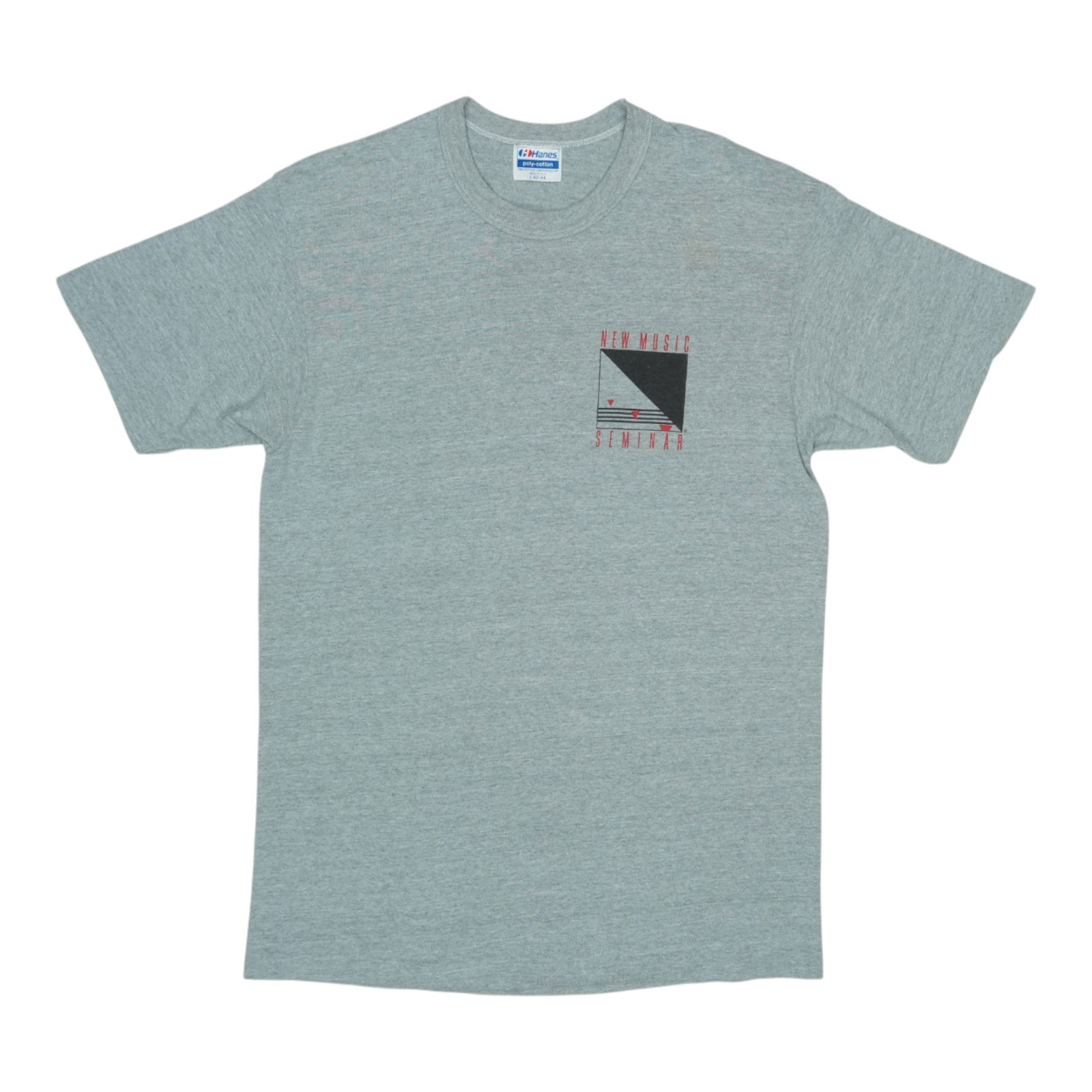 Vintage Grey 1980s New Music Seminar Blend T-Shirt Large (1 of 6)