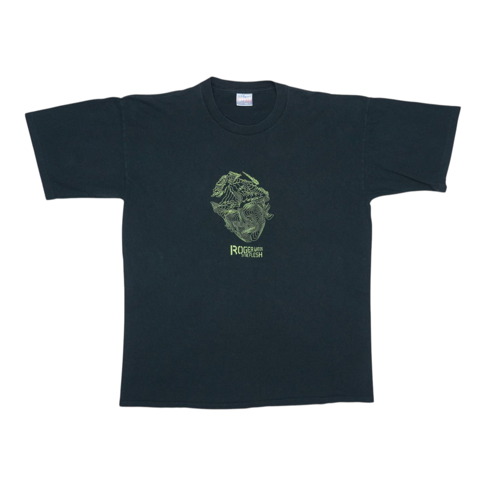 Vintage 2000 Roger Waters In The Flesh Black Cotton Concert Shirt XL: Vintage 2000 Roger Waters In The Flesh Black Cotton Concert Shirt XL This is an original vintage 2000 Roger Waters In The Flesh shirt. It is not a modern reproduction and features no graphics on the b