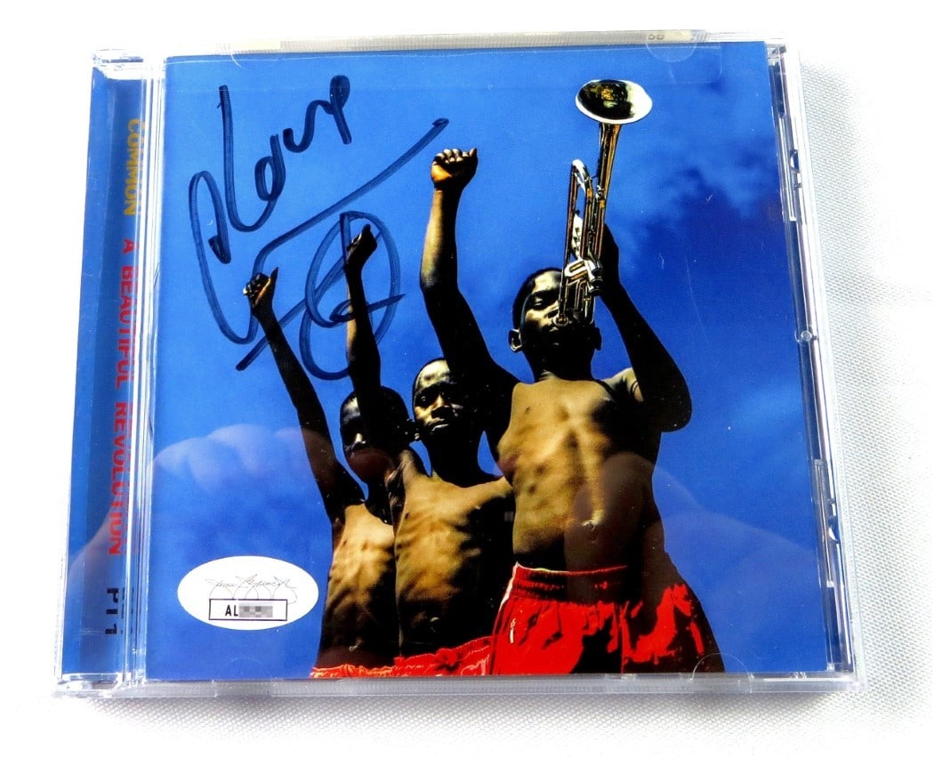 A Beautiful Revolution Pt 1 CD Booklet Signed by Common JSA Authenticated (1 of 2)