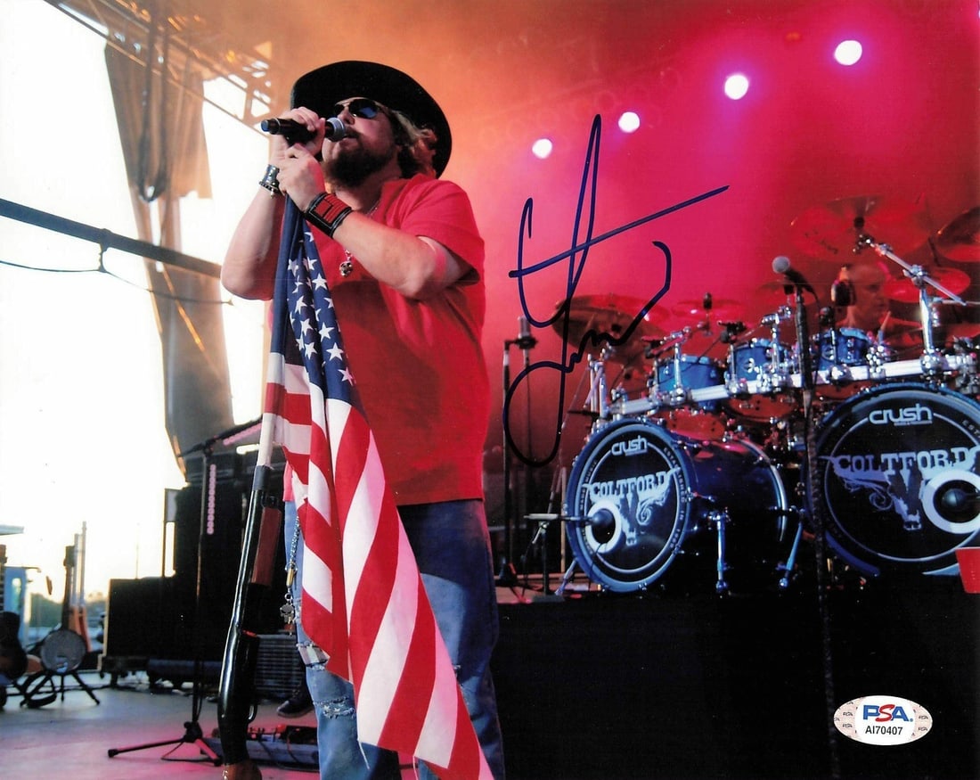 Colt Ford Autographed 8x10 Photo PSA/DNA Certified Country Singer (1 of 1)