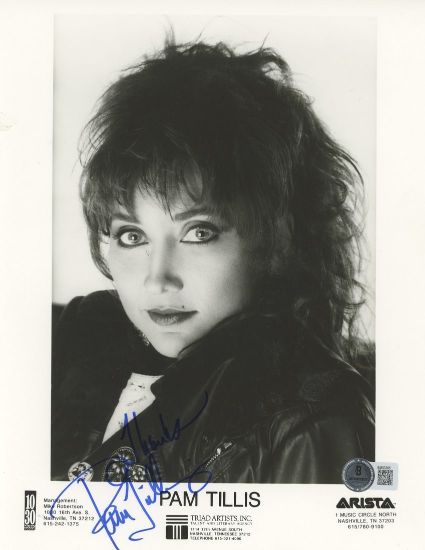 Pam Tillis Authentic Signed 8x10 Photo Beckett Certified (1 of 1)