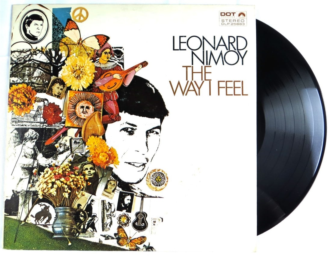 The Way I Feel Album Signed by Leonard Nimoy JSA Authenticated: The Way I Feel Album Signed by Leonard Nimoy JSA Authenticated This is an original record album titled "The Way I Feel," autographed by Leonard Nimoy. The autograph has been authenticated by James Spe