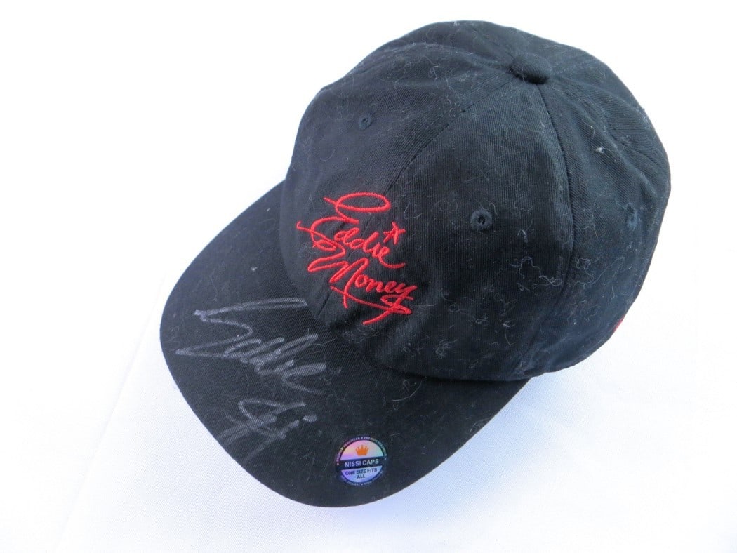 Baseball Cap Autographed by Eddie Money with JSA Authentication (1 of 4)
