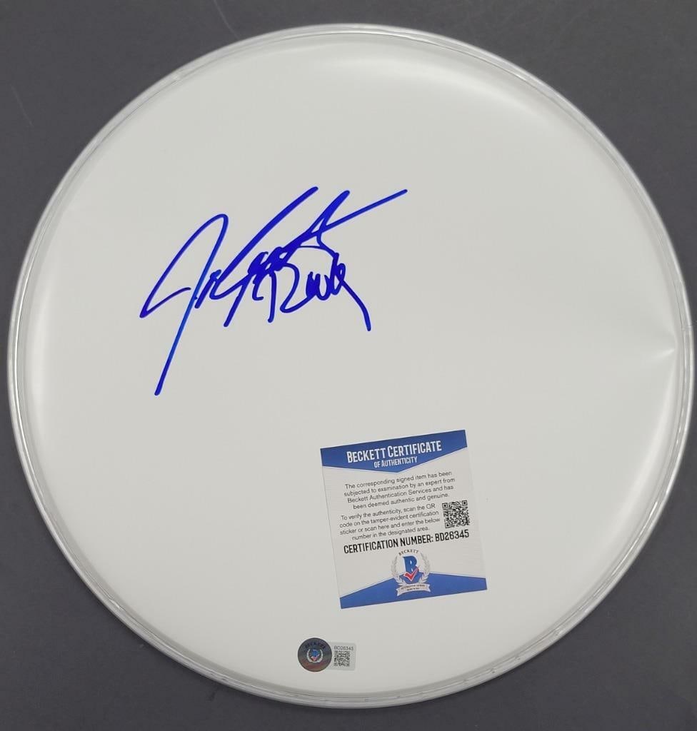 12 Inch Drumhead Signed by Rook JP Cappelletty with Beckett COA (1 of 2)