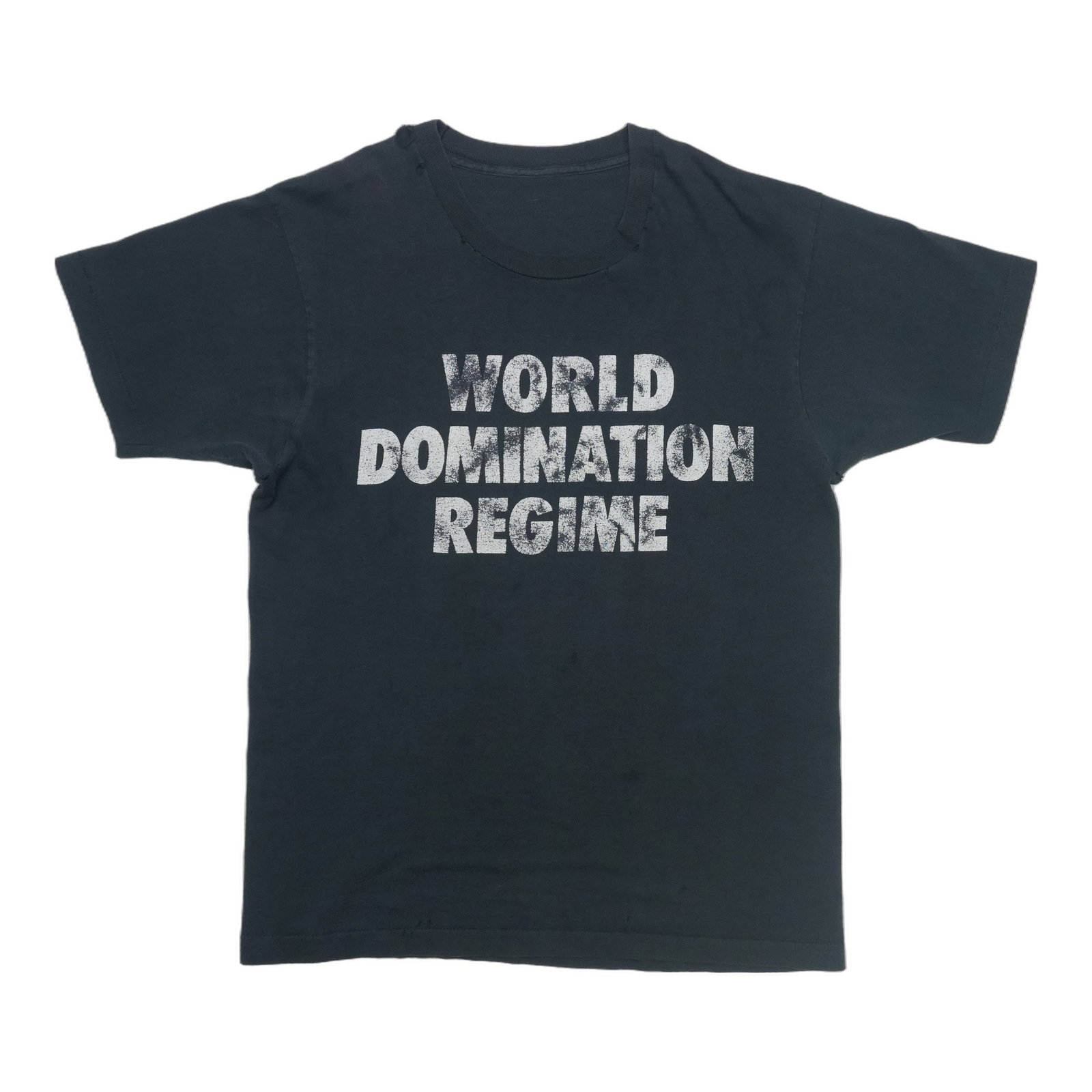 Vintage 1990s Black Sub Pop Regime Graphic Shirt (1 of 10)