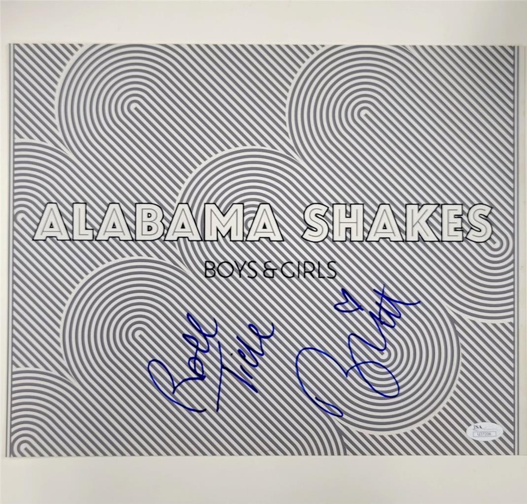 11x14 Photograph Signed by Brittany Howard of Alabama Shakes JSA Authenticated: 11x14 Photograph Signed by Brittany Howard of Alabama Shakes JSA Authenticated This is an original 11x14 photograph signed by Brittany Howard of Alabama Shakes. The autograph has been authenticated by