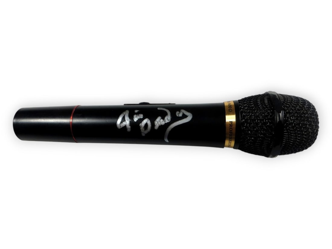 Autographed Microphone by Jim Dandy Mangrum JSA Authenticated Black Oak Arkansas (1 of 3)