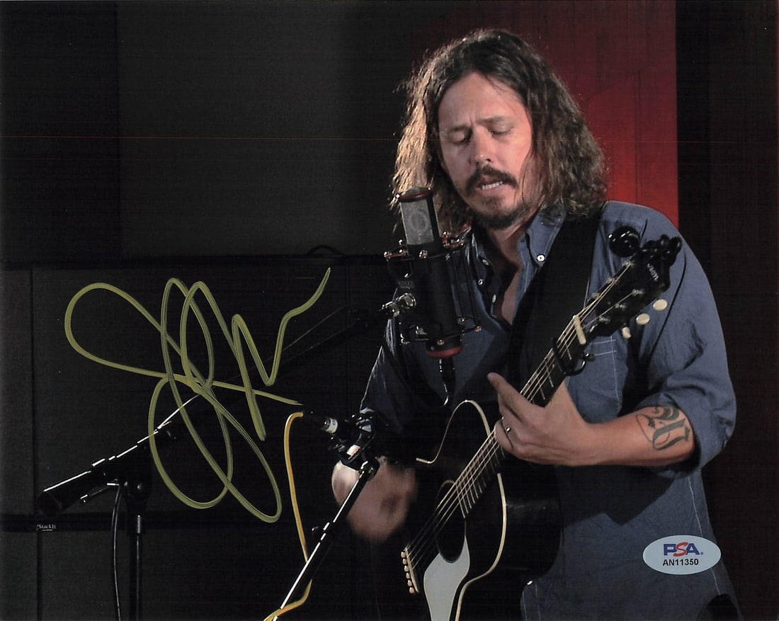 John Paul White Autographed 8x10 Photo PSA/DNA Certified Singer Memorabilia (1 of 1)