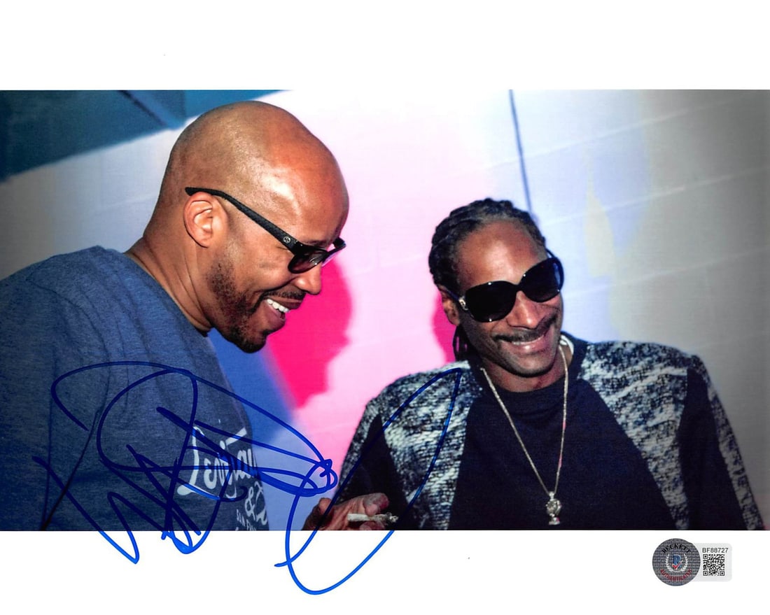 Warren G 213 Signed 8x10 Photo Beckett Authenticated (1 of 3)