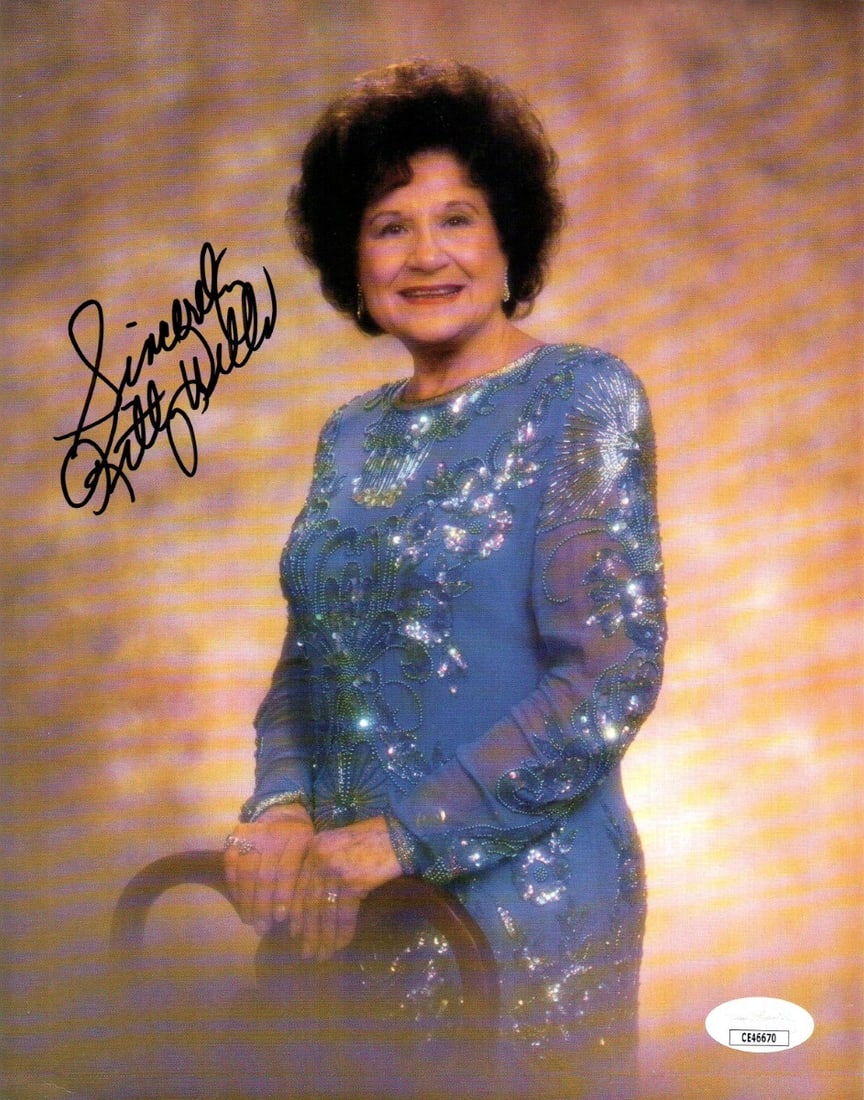Kitty Wells Autographed 8X10 Photo JSA Certified Country Legend (1 of 2)