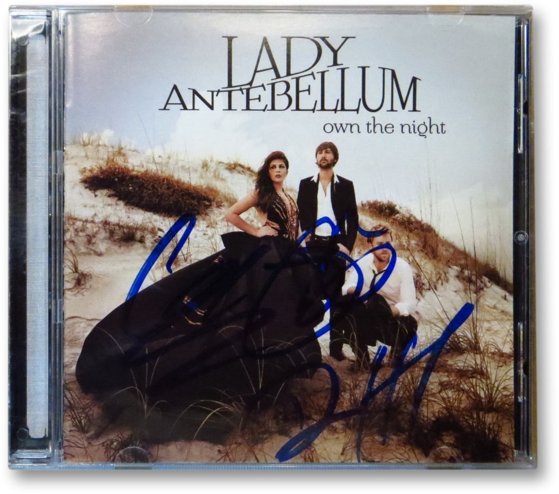 Lady A Signed CD by Hillary Scott Charles Kelley Dave Haywood Global Authentics (1 of 3)