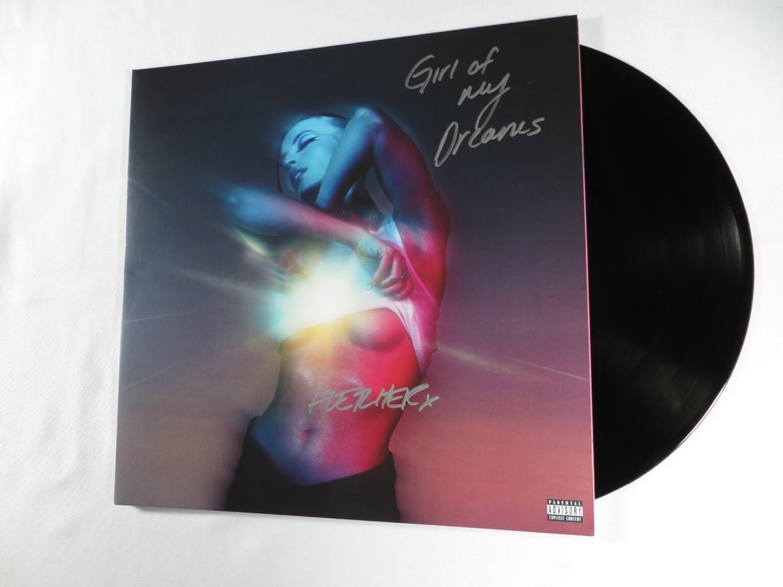 Fletcher Signed Album Cover Girl of My Dreams Beckett Authenticated: Fletcher Signed Album Cover Girl of My Dreams Beckett Authenticated This is an original autographed album cover of "Girl of my Dreams" signed by Fletcher. The album cover comes with Beckett Authentica