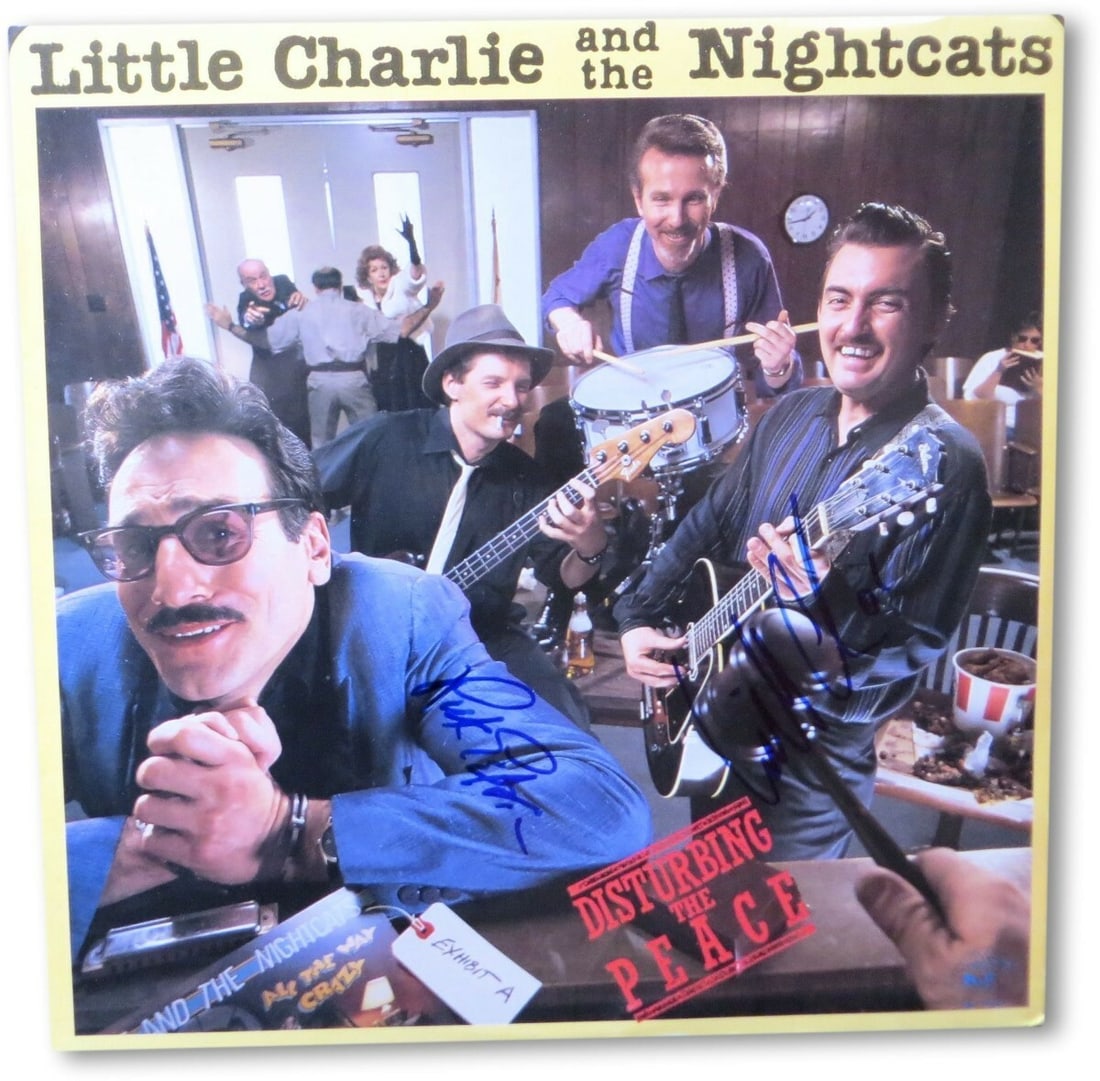Charlie Baty Rick Estrin Signed Record Album JSA Authenticated: Charlie Baty Rick Estrin Signed Record Album JSA Authenticated This is an original autographed record album featuring the signatures of Charlie Baty and Rick Estrin. The album has been authenticated b